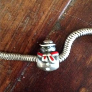 Snowman charm